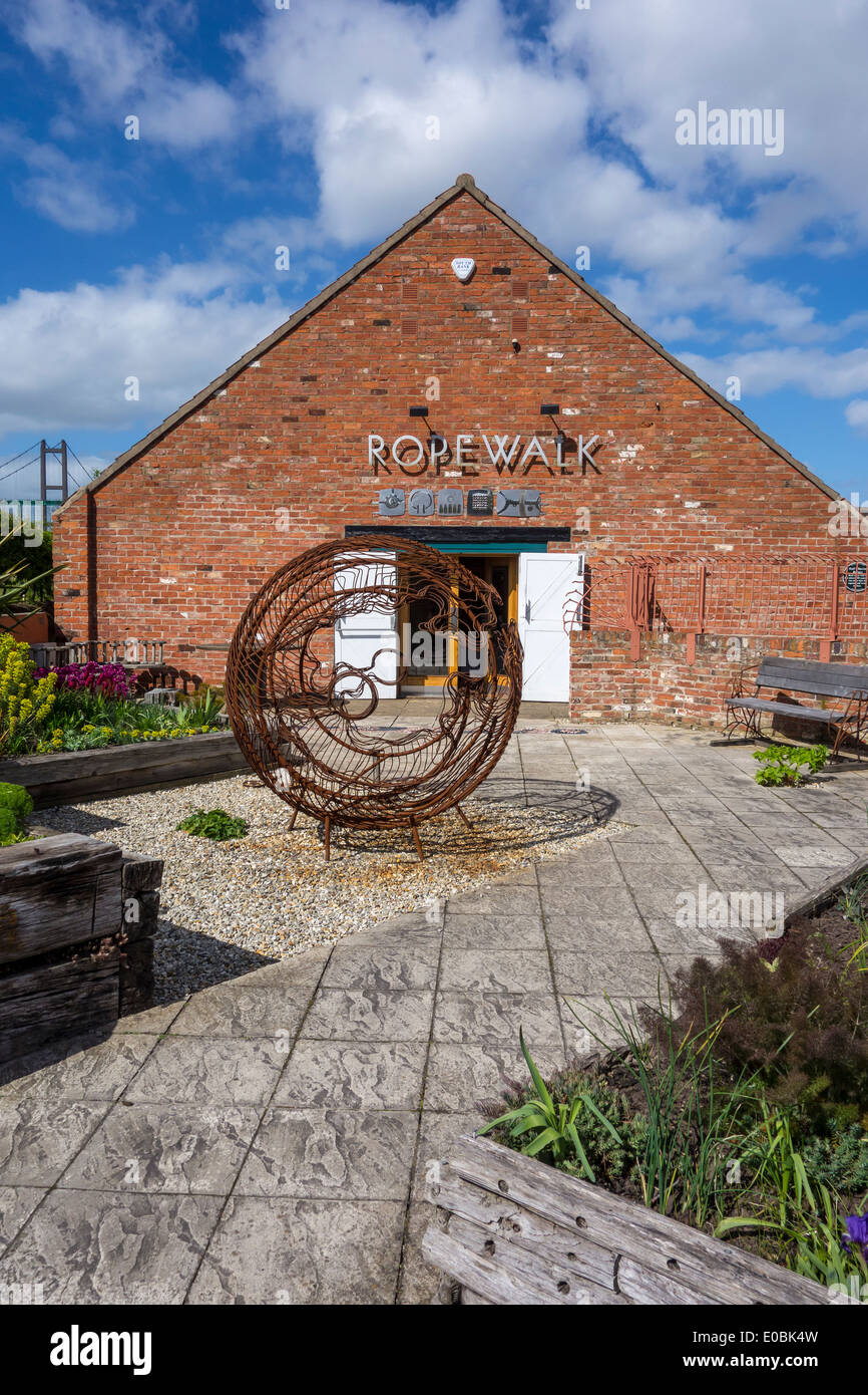 La corderia RopeWalk Art Center Theatre Barton upon Humber Foto Stock