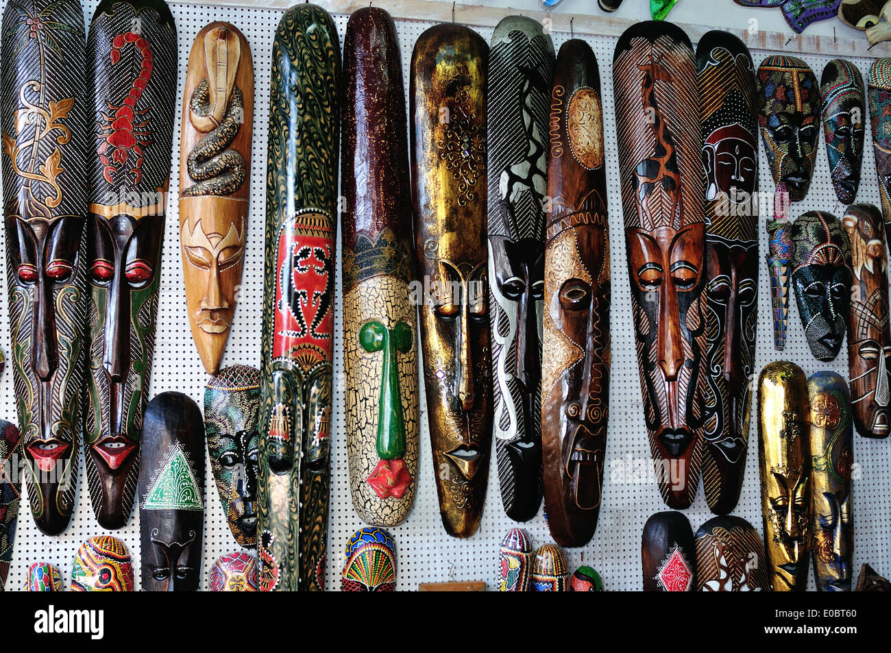 Centro artigianale di TARAPOTO. Dipartimento di San Martin .PERÙ Foto Stock