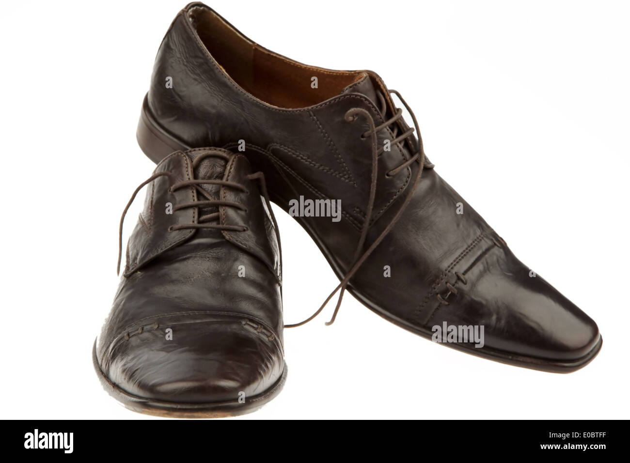 Uomo di scarpe uomo le scarpe da uomo uomini vestiti commerciale calzature abbigliamento business vestiti business imprenditori business look commerci Foto Stock