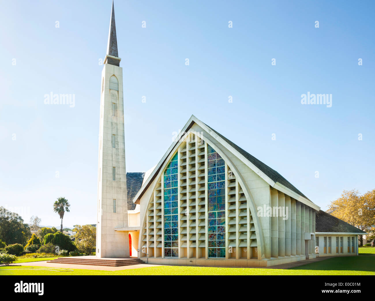 La riforma olandese Chiesa esterno, Paarl, Sud Africa Foto Stock