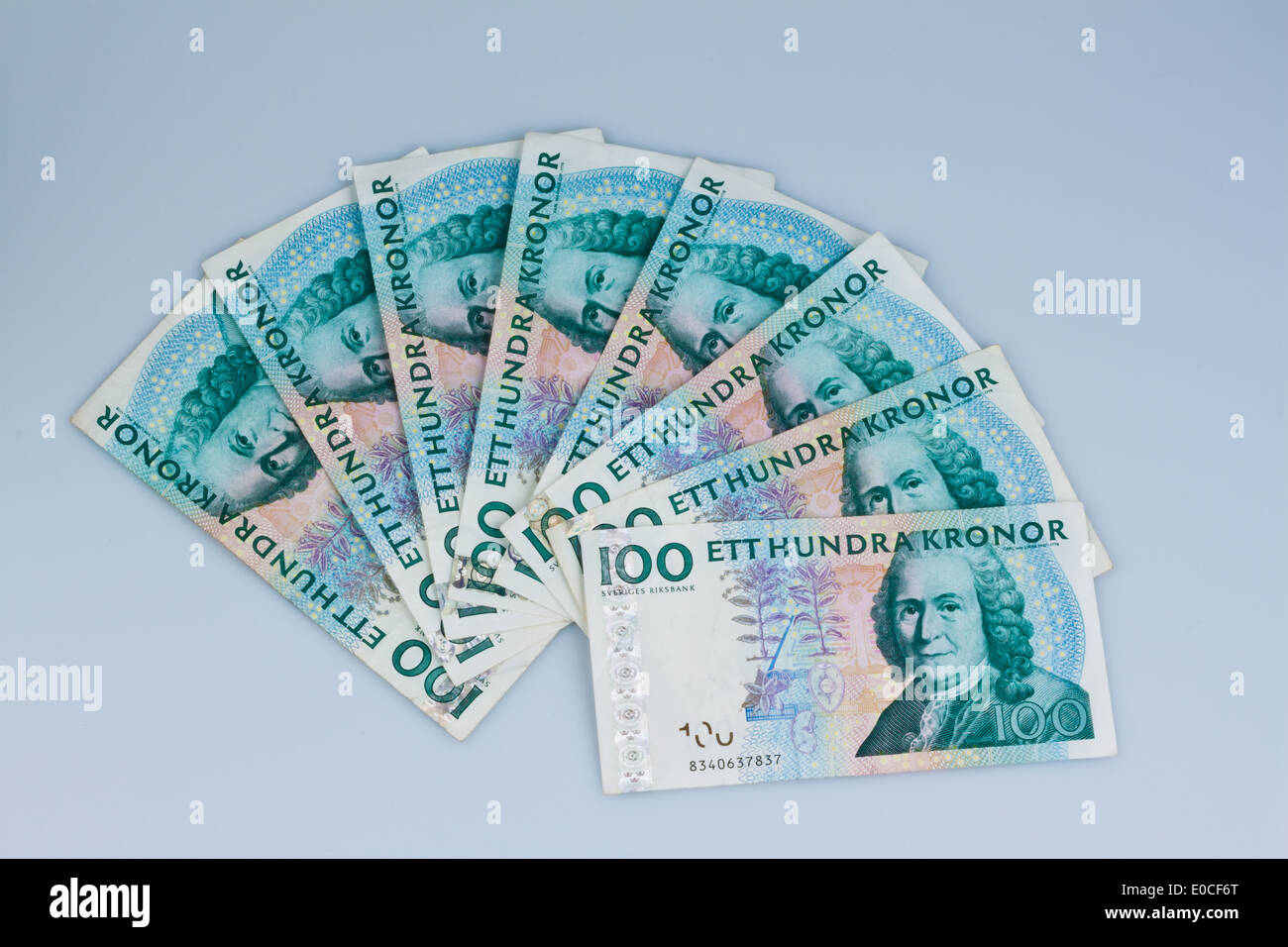Corone svedesi Foto Stock