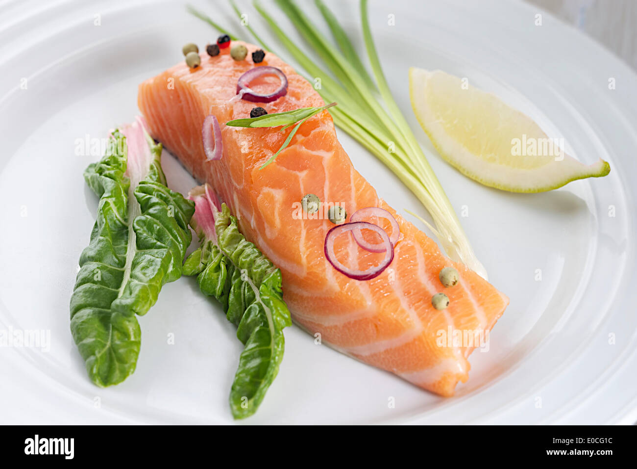 Salmone Foto Stock