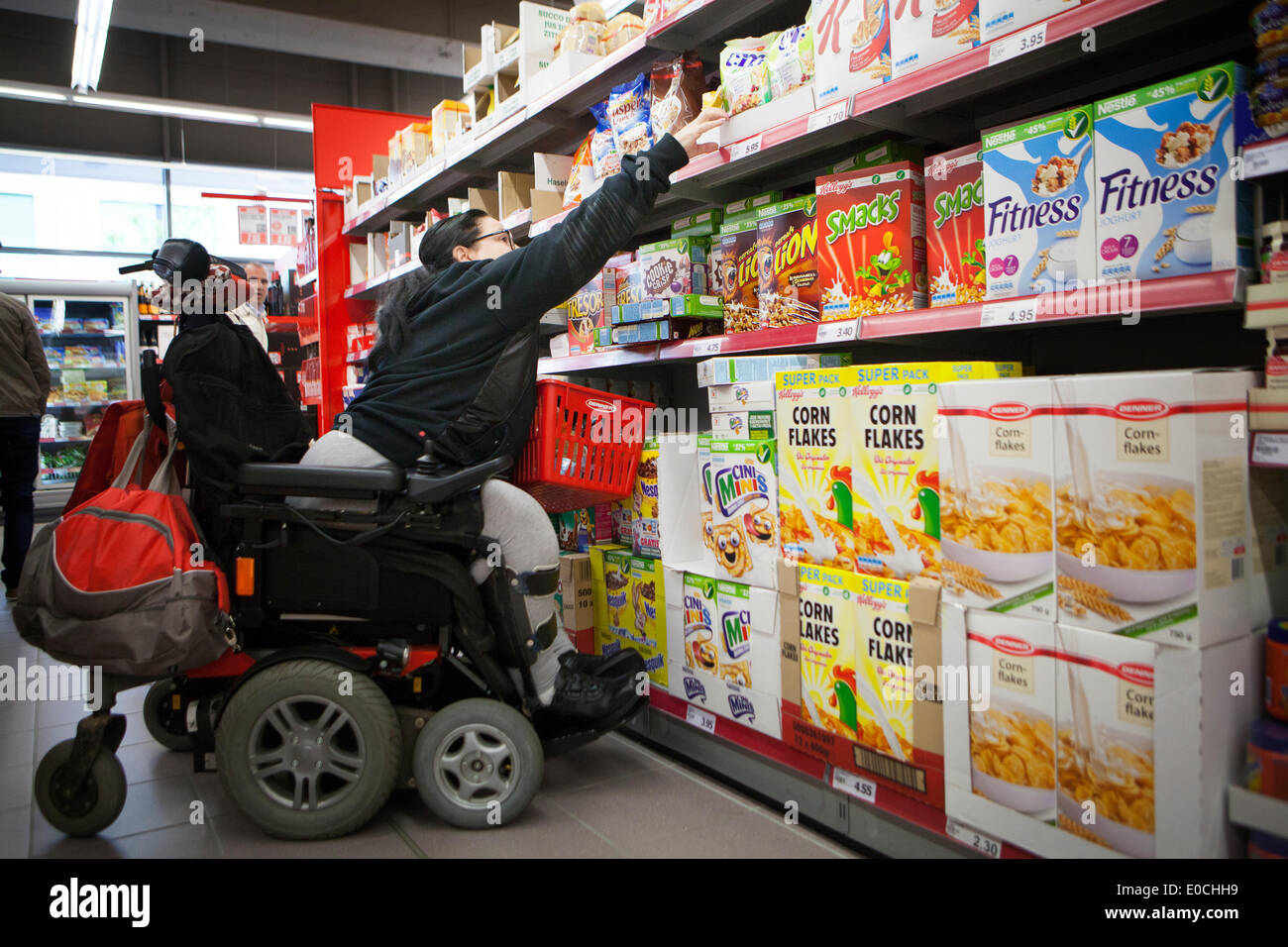 Accessibilità disabili Foto Stock