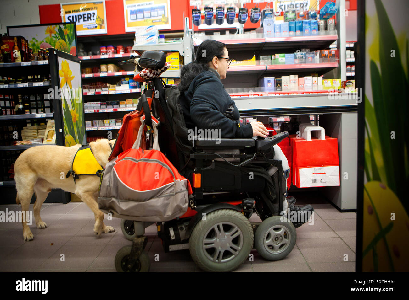 Accessibilità disabili Foto Stock