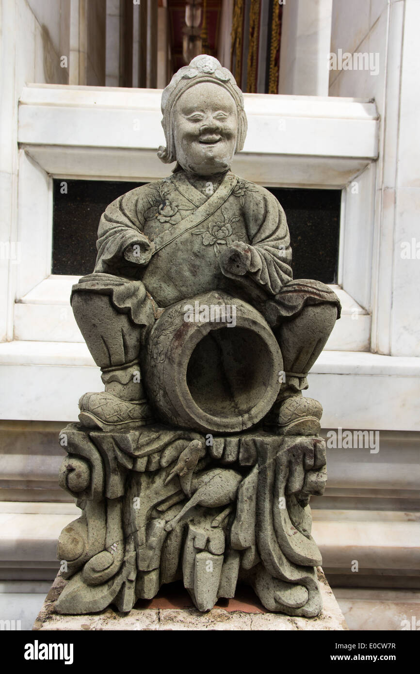 Cina scultura in pietra Foto Stock