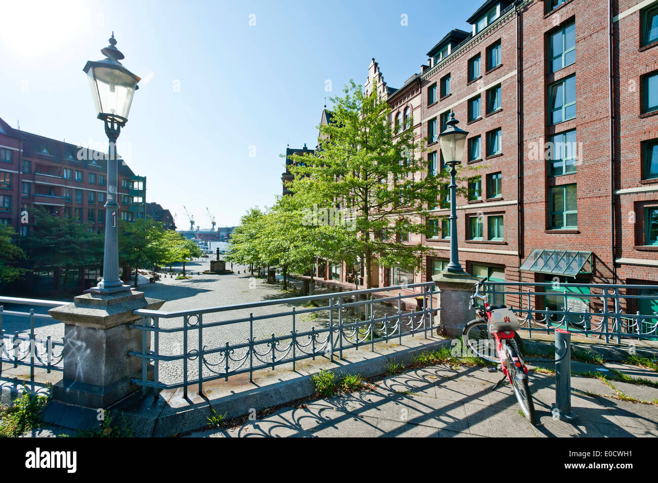 Case Fischmarkt, St. Pauli, Amburgo, Germania, Europa Foto Stock