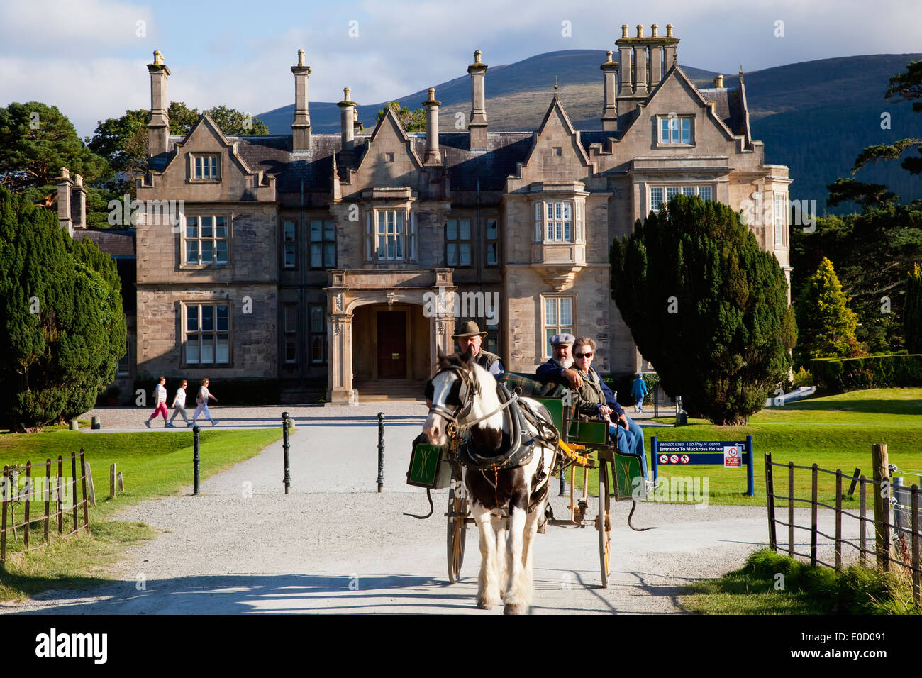 Muckross House; Killarney, nella contea di Kerry, Irlanda Foto Stock