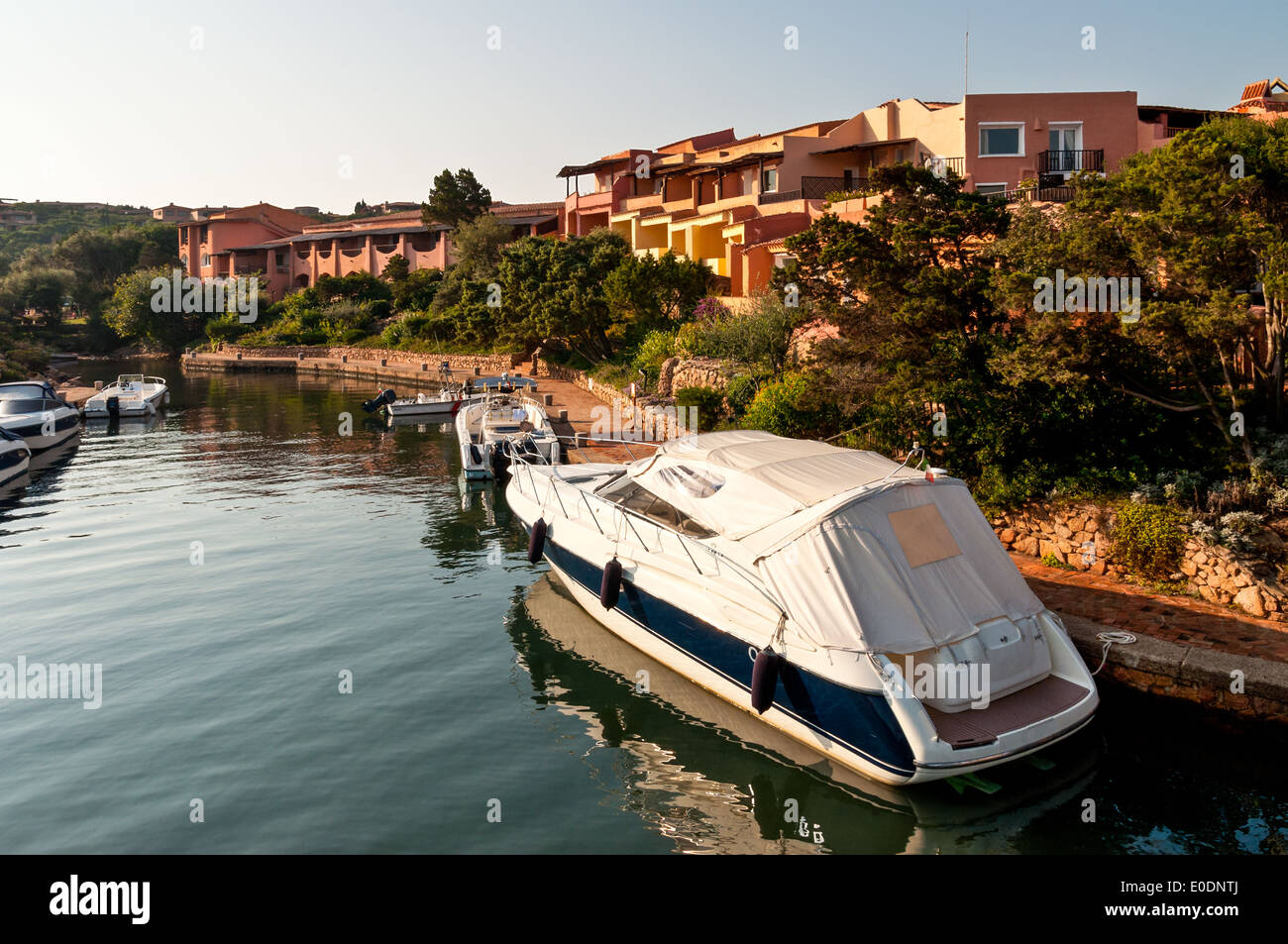 Architettura tipica del nord Sardegna, Italia Foto Stock