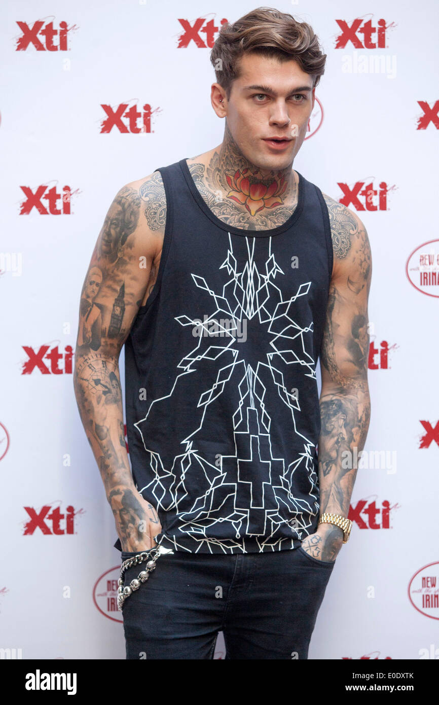 Madrid, Spagna. 09 Maggio, 2014. Stephen James assiste alla presentazione della nuova Xti calzatura raccolta presso Hospes Hotel il 9 maggio 2014 a Madrid, Spagna Credito: dpa picture alliance/Alamy Live News Foto Stock