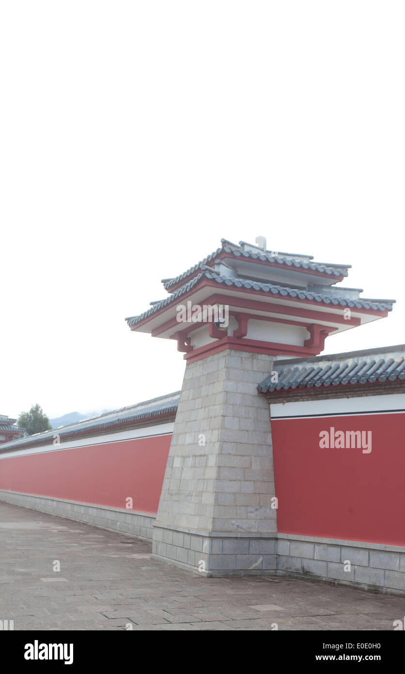 La pagoda cinese landmark a Dali, Yunnan in Cina Foto Stock