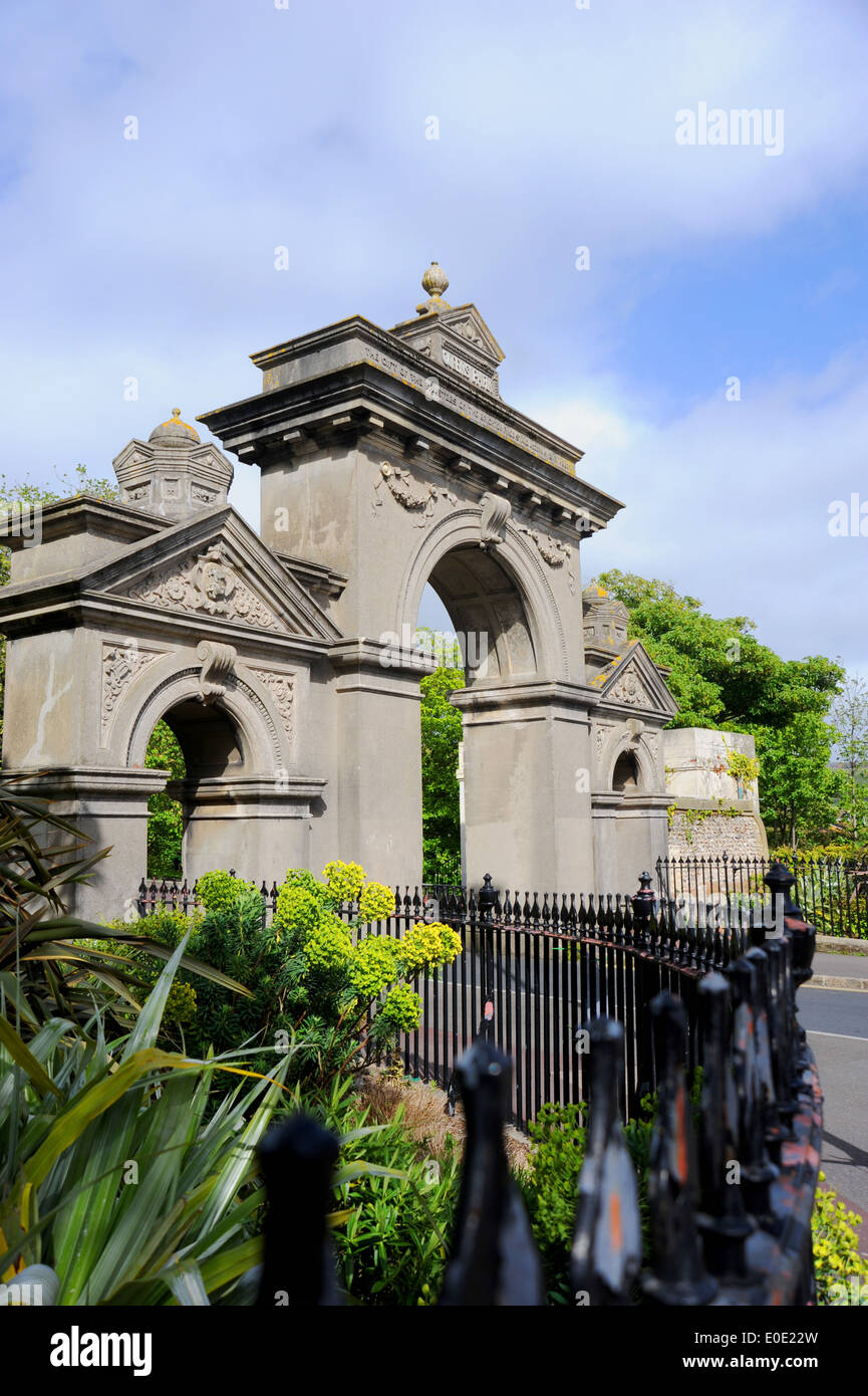 Queens Park Brighton Regno Unito Foto Stock