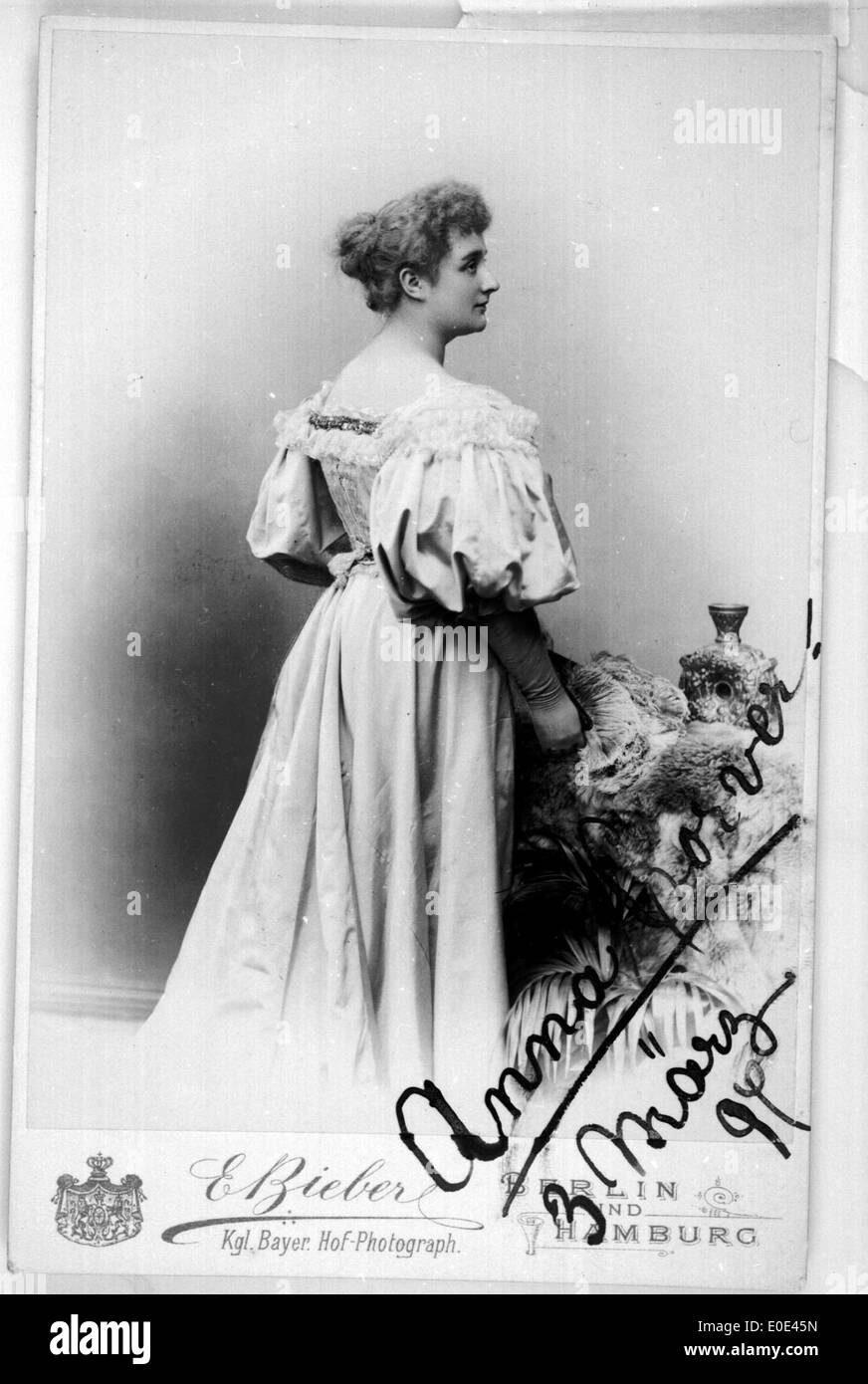 Anna ritratto Corver Foto Stock