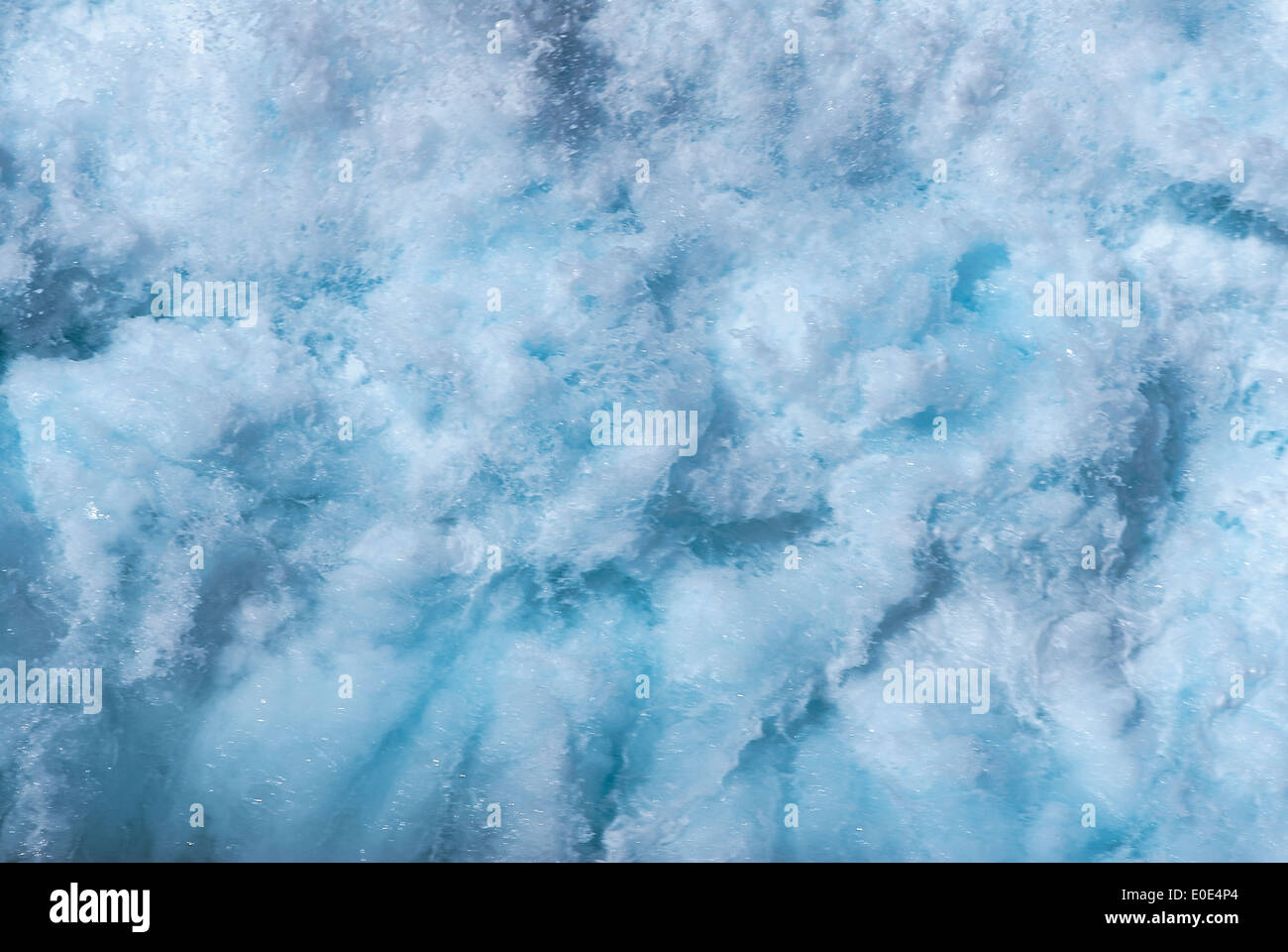La zangolatura acqua oceanica astratta. Foto Stock