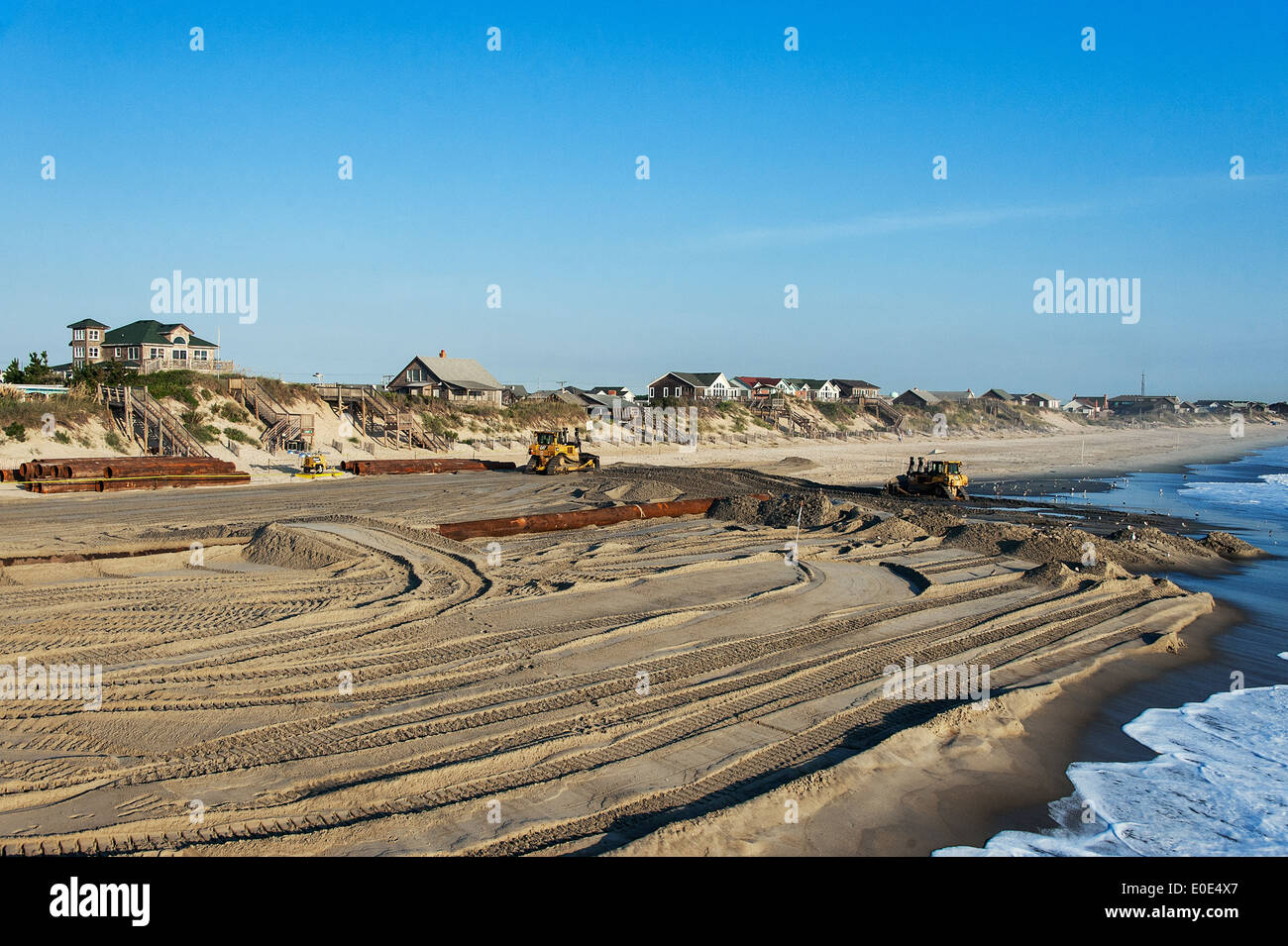 Ricostruzione , i NAG Testa, Outer Banks, North Carolina, STATI UNITI D'AMERICA Foto Stock