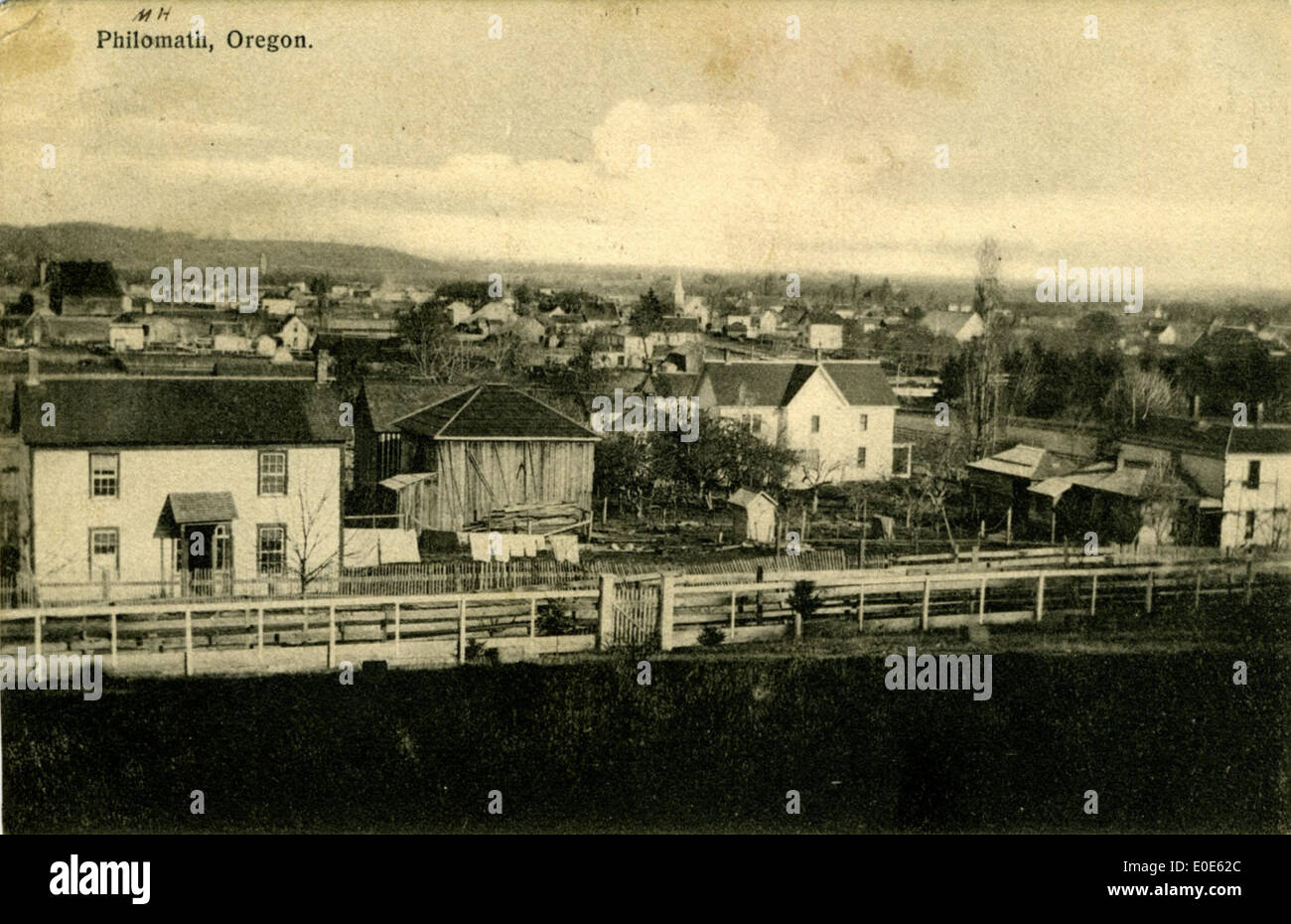 Philomath, Oregon Foto Stock