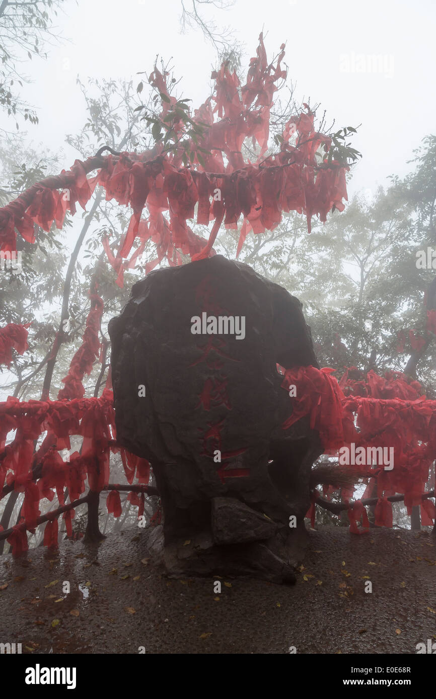 Cina Zhangjiajie Tianmen Mountain celeste vetro porta a piedi Foto Stock