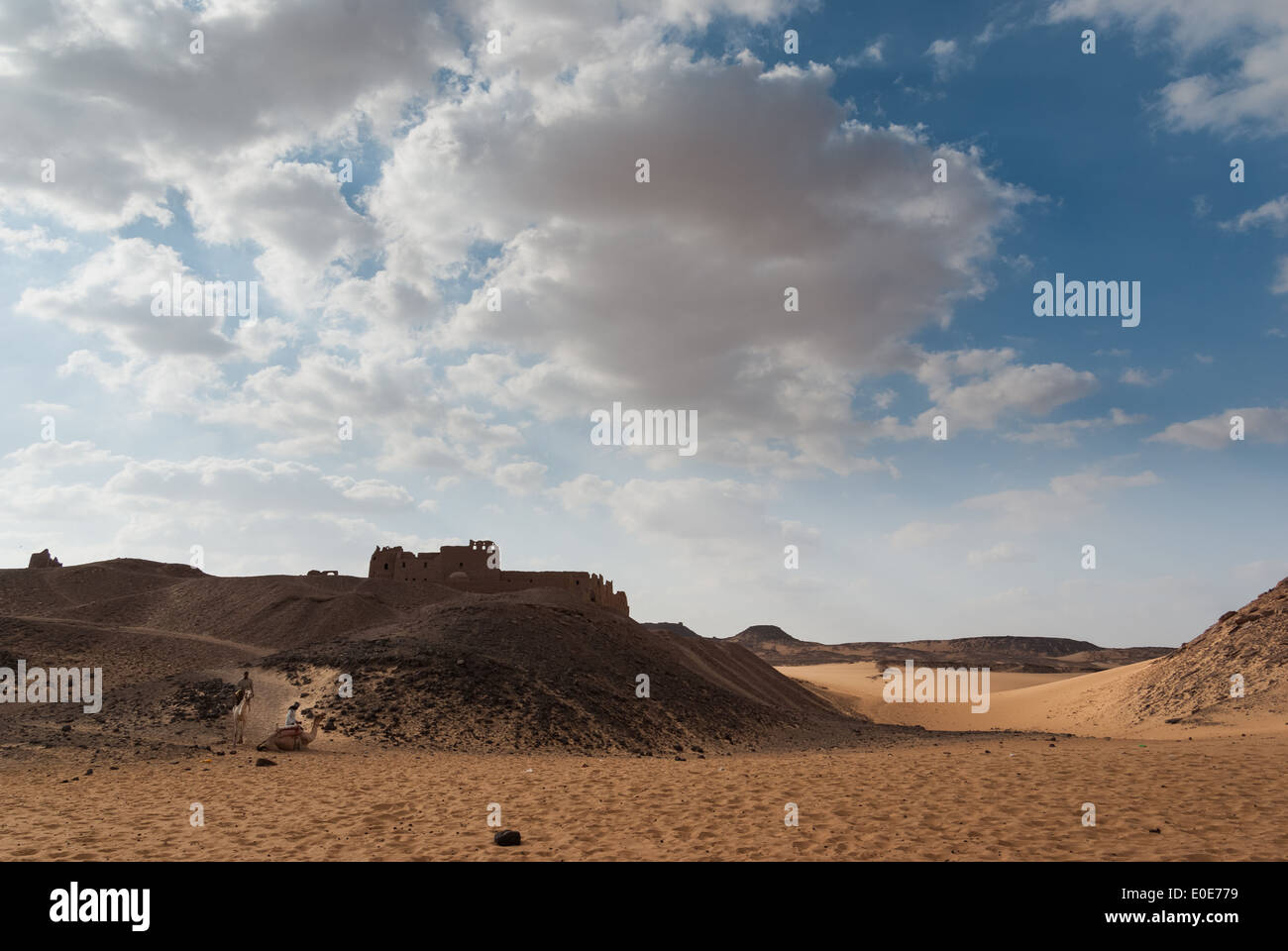 Monastero di San Simeone, Aswan, Alto Egitto Foto Stock