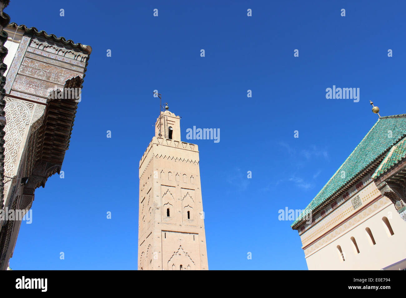 Zaouia di Sidi Bel Abbes (Marrakech Marrakech Marocco) Foto Stock