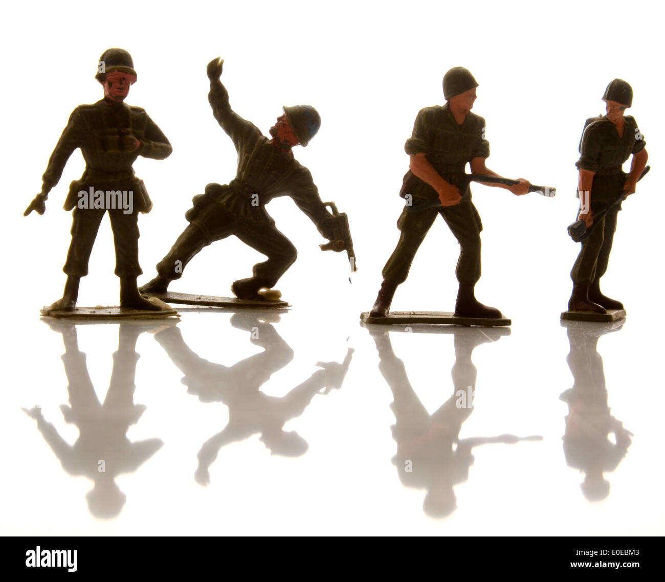 Toy Soldiers figurine Foto Stock