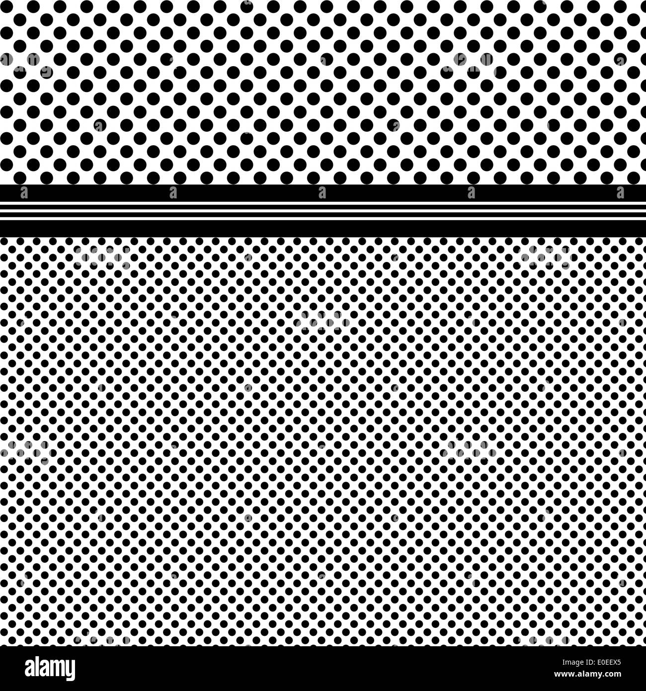 Sfondo di seamless pattern a punti Foto Stock