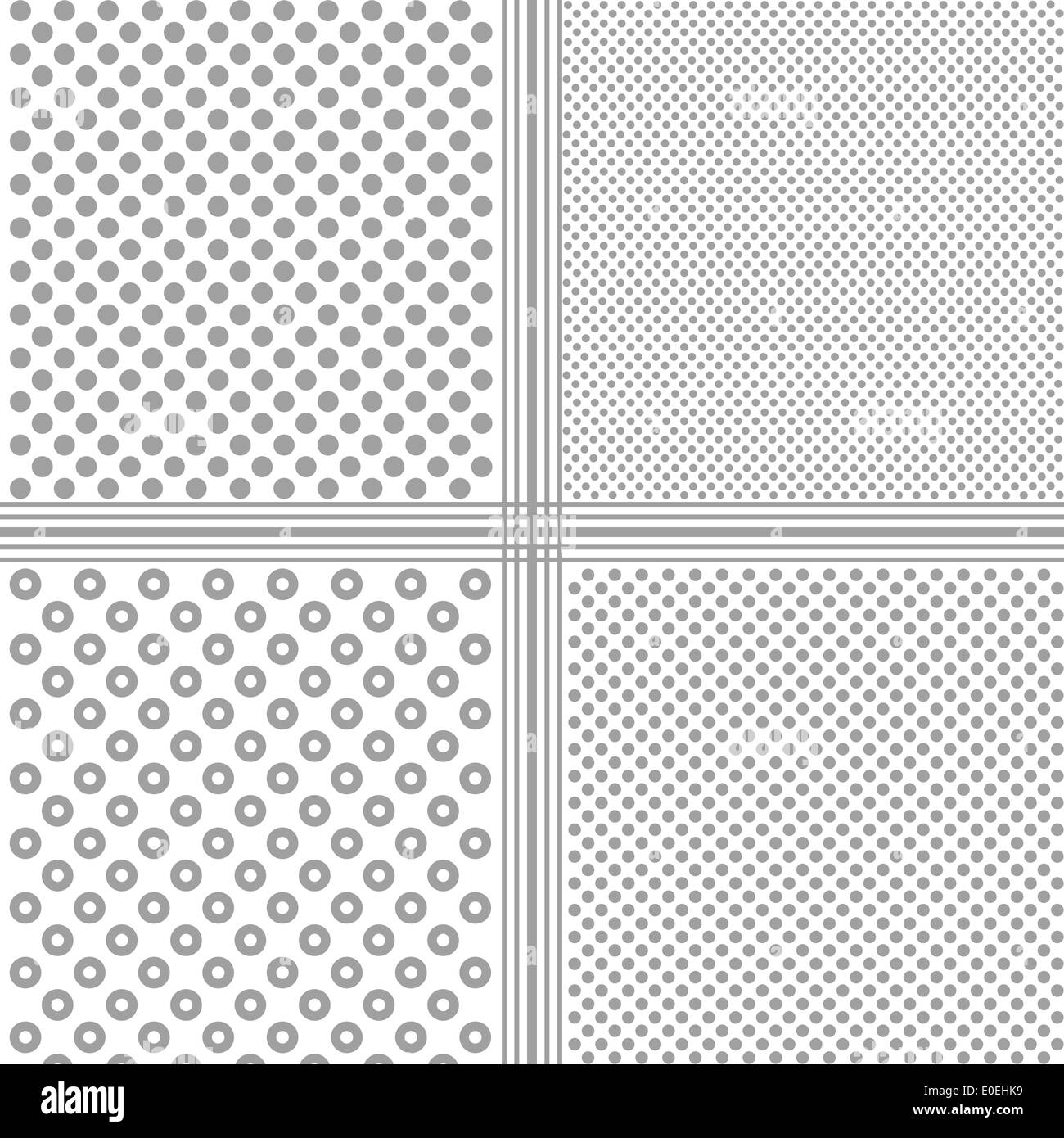 Sfondo di seamless pattern a punti Foto Stock