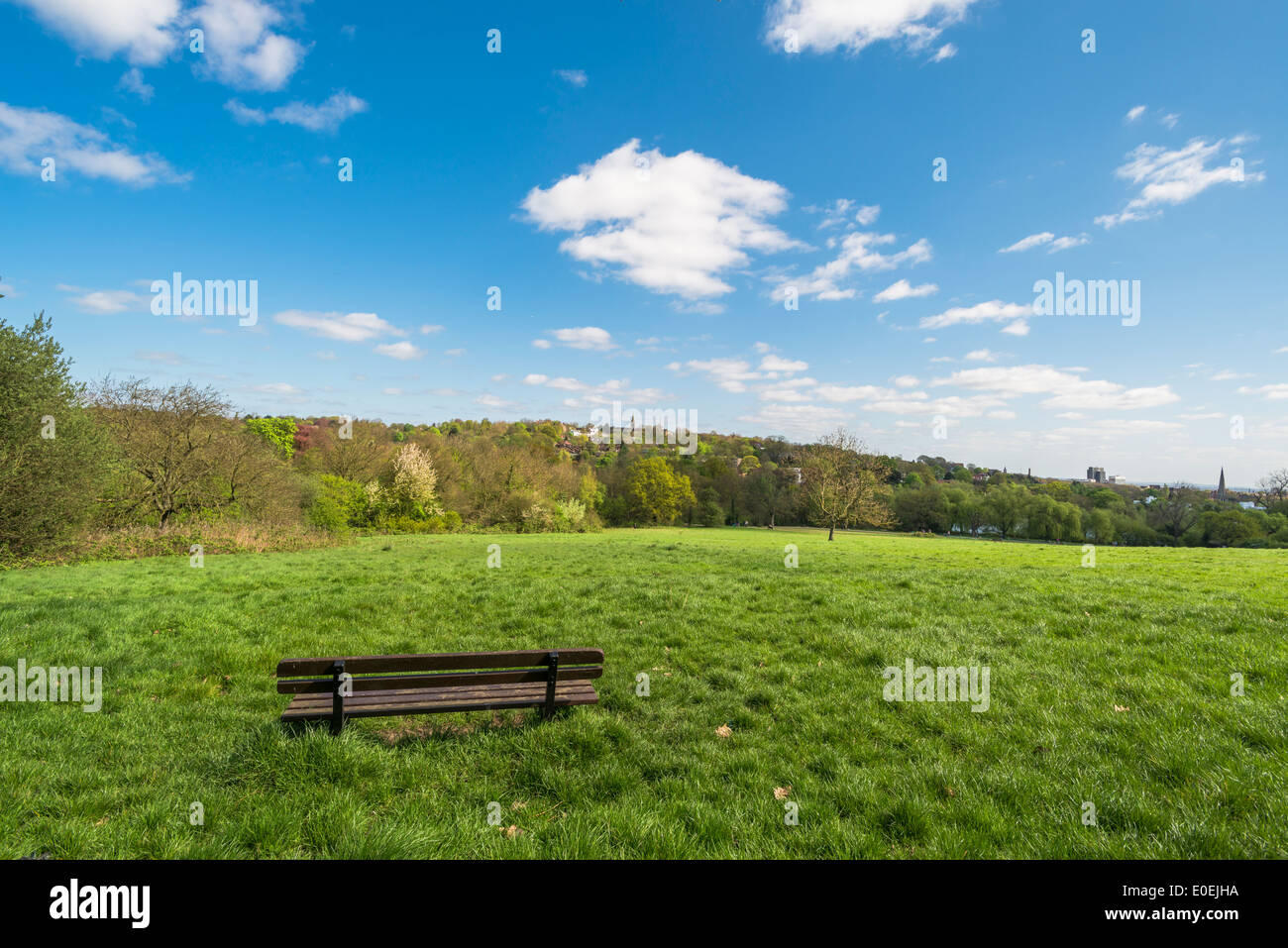 Parliament Hill in Hampstead Heath Park, London, England, Regno Unito Foto Stock