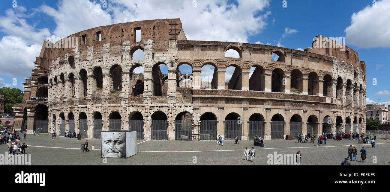 Kolosseum, Rom, Italien - Colosseo, Roma, Italia Foto Stock