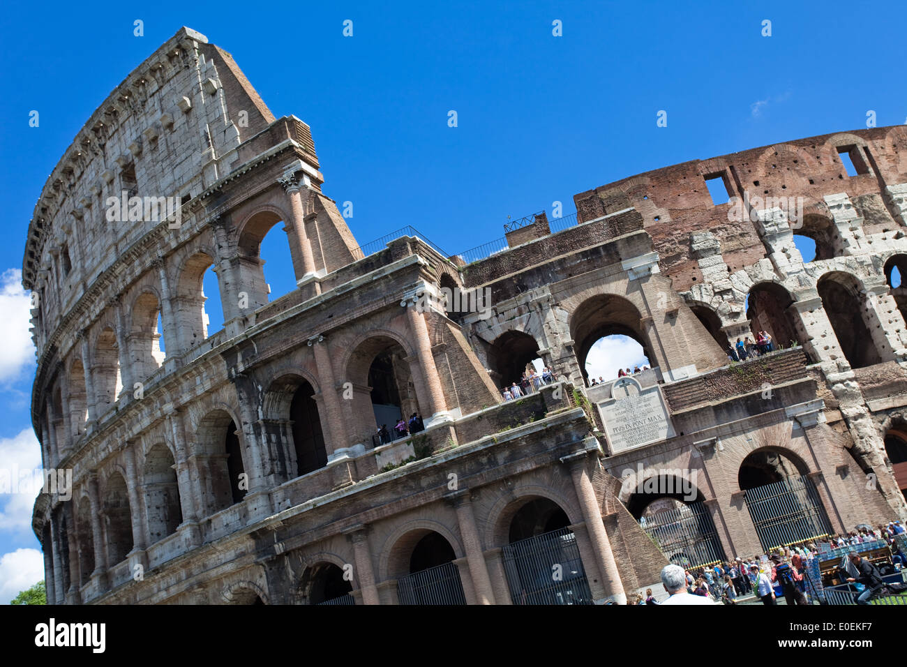 Kolosseum, Rom, Italien - Colosseo, Roma, Italia Foto Stock