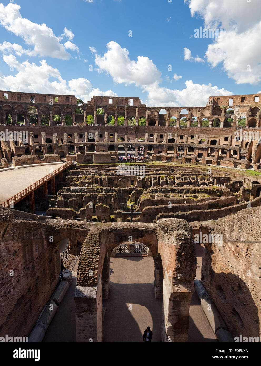 Kolosseum, Rom, Italien - Colosseo, Roma, Italia Foto Stock