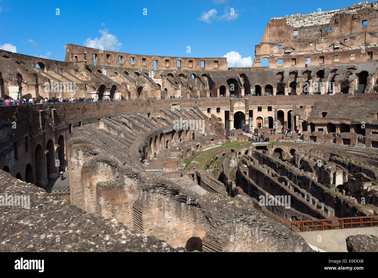 Kolosseum, Rom, Italien - Colosseo, Roma, Italia Foto Stock