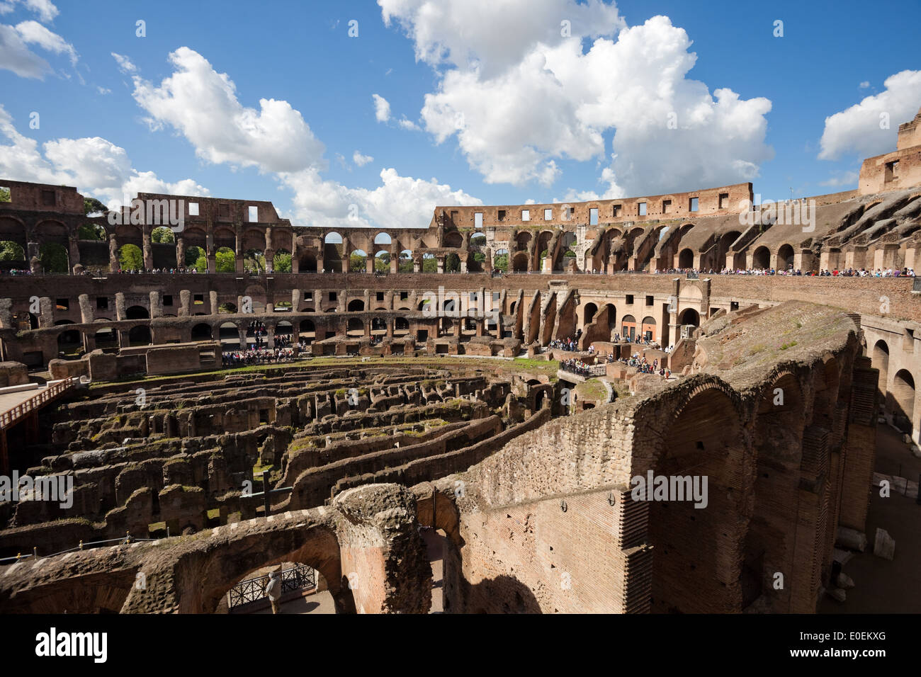 Kolosseum, Rom, Italien - Colosseo, Roma, Italia Foto Stock