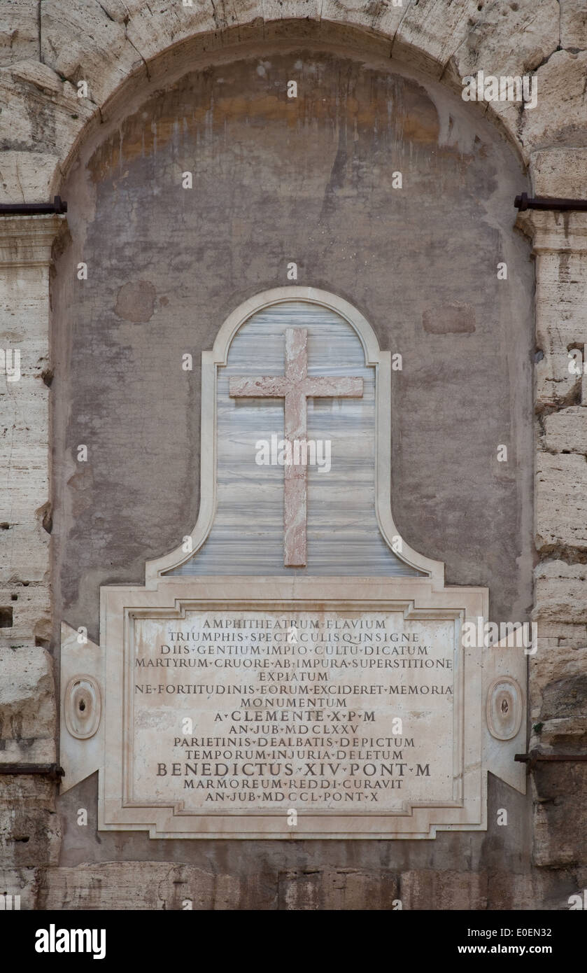 Kolosseum, Rom, Italien - Colosseo, Roma, Italia Foto Stock