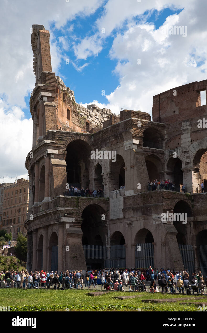 Kolosseum, Rom, Italien - Colosseo, Roma, Italia Foto Stock