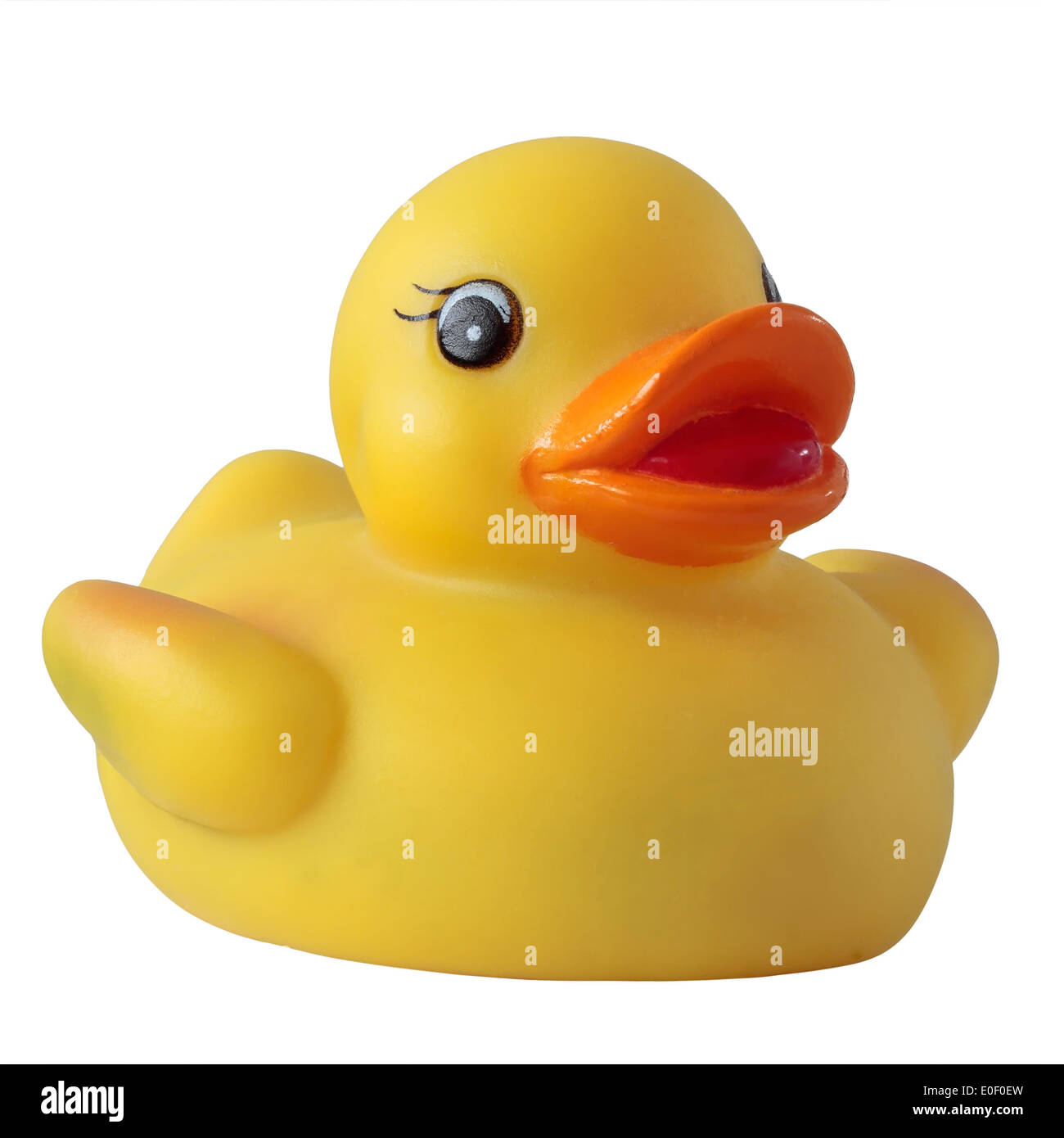 Per bambini Bagno tempo rubber duck Foto Stock