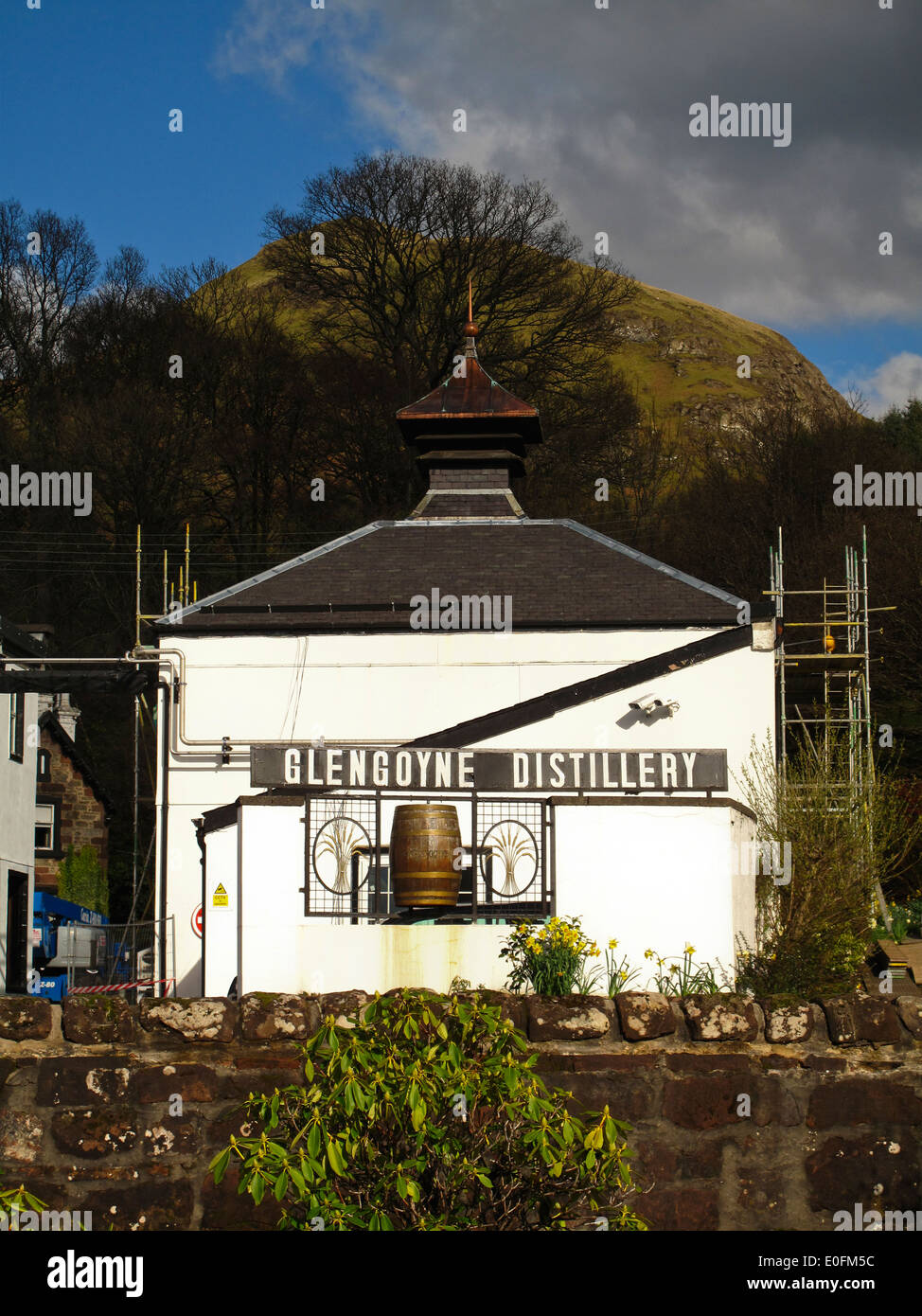 Glengoyne Distillery a Killearn Scozia Scotland Foto Stock