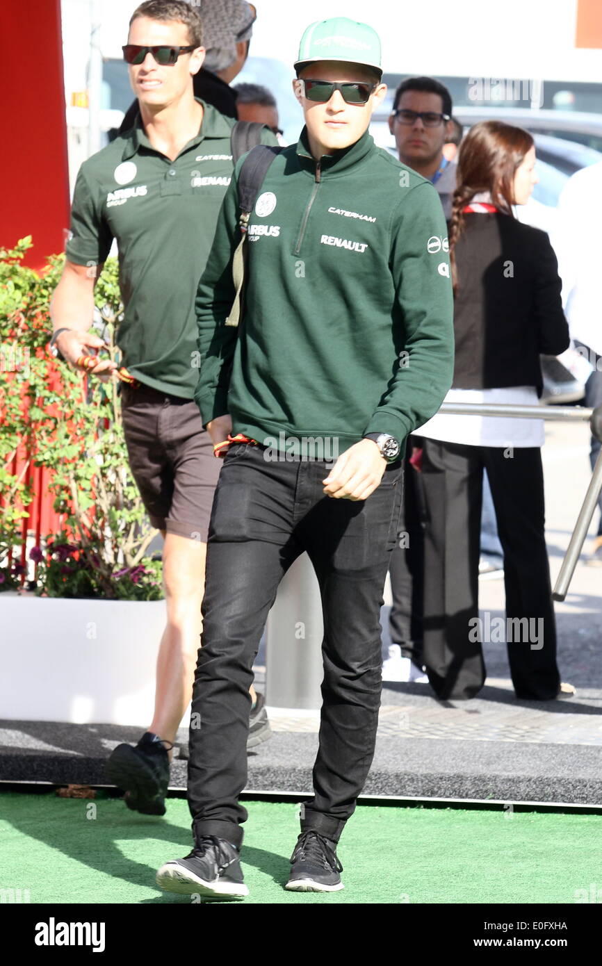 Barcellona, Spagna. Il 10 maggio, 2014. FIA Formula 1 Gran Premio di Spagna. In arrivo per la giornata di qualificazione, Marcus Ericsson (SWE) Caterham F1 team © Azione Sport Plus/Alamy Live News Foto Stock