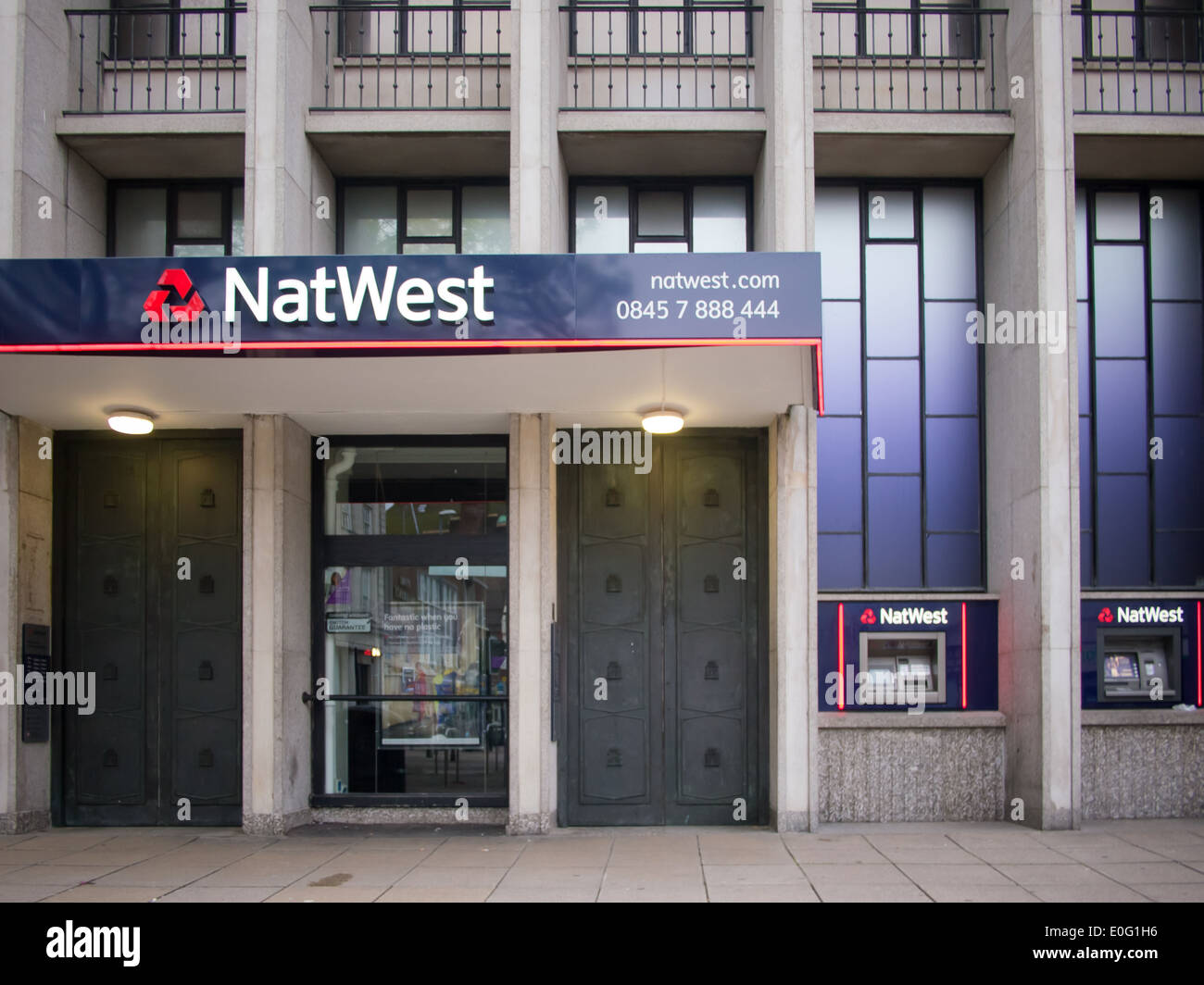 Un ramo della Natwest (National Westminster Bank) Foto Stock