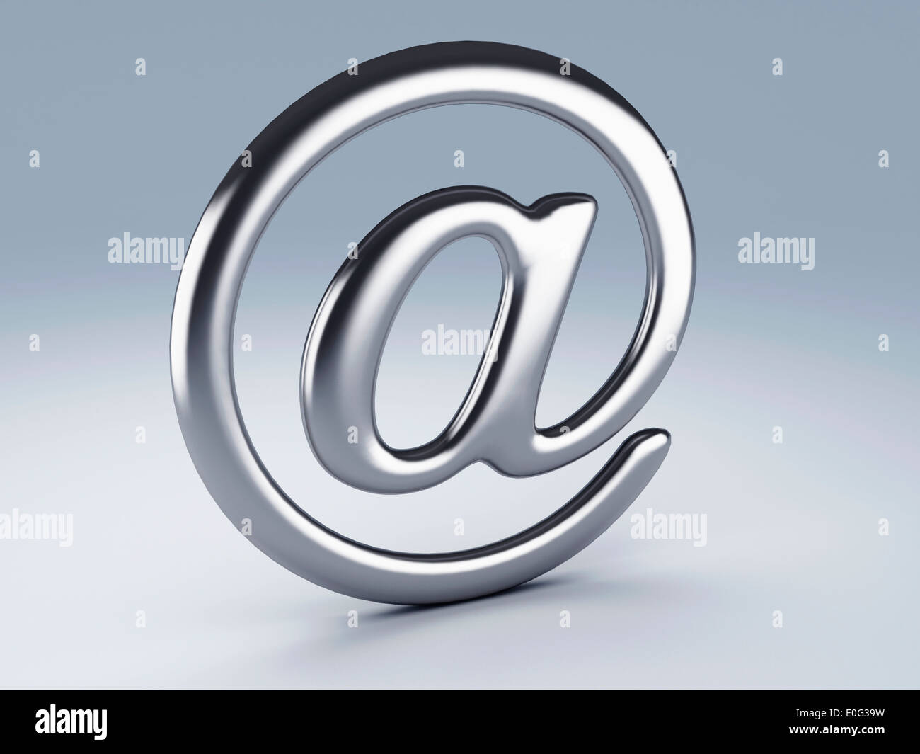 Immagine di e mail di segno. 3d illustrazione Foto Stock