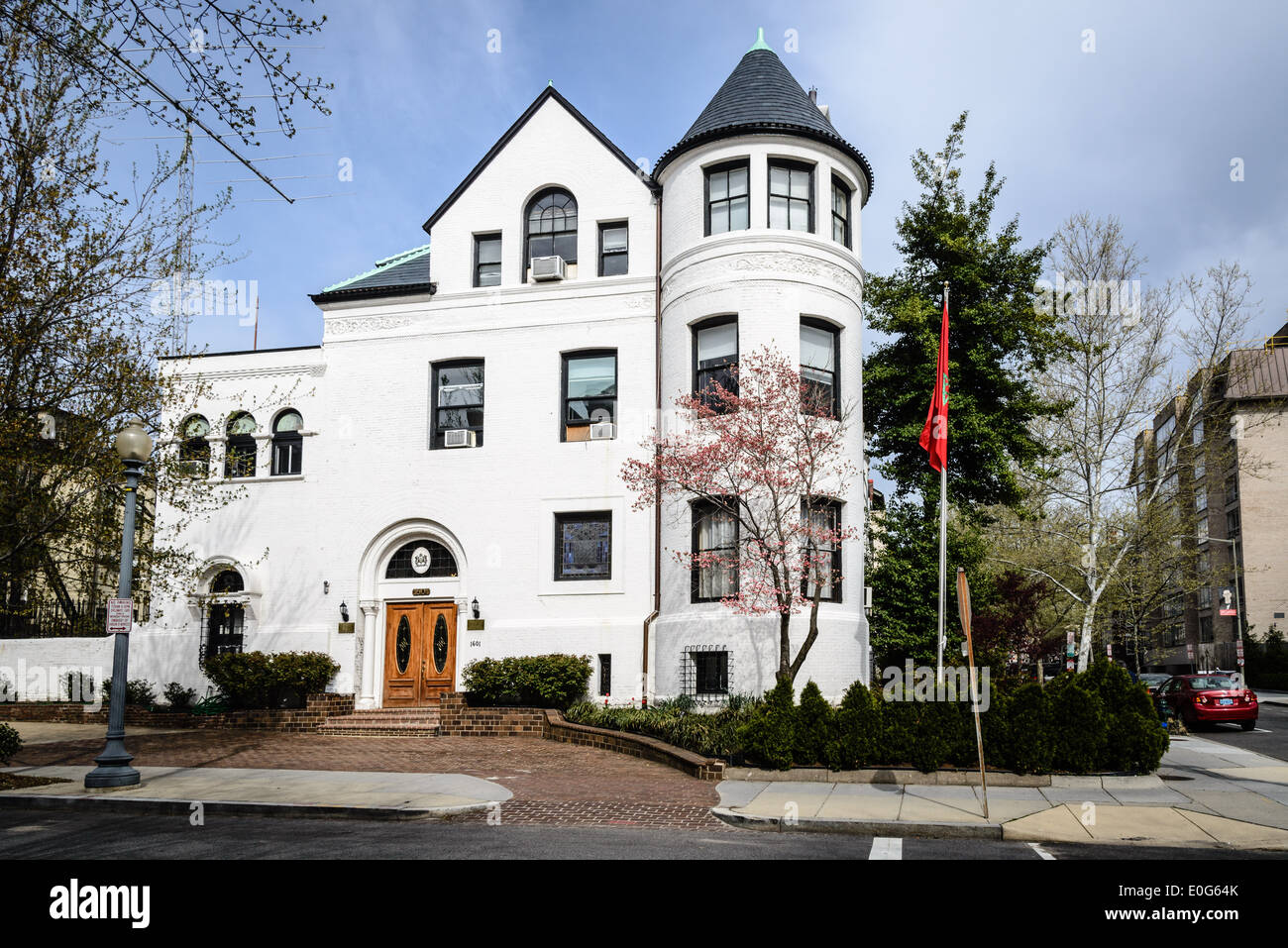 Ambasciata del Marocco, 1601 XXI Street NW, Washington DC Foto Stock