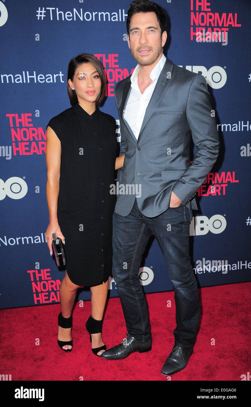 New York, NY, STATI UNITI D'AMERICA. Il 12 maggio 2014. Dylan McDermott, Shasi pozzetti a arrivi per il cuore normale Premiere su HBO, Ziegfeld Theatre di New York, NY Maggio 12, 2014. Credito: Gregorio T. Binuya/Everett raccolta/Alamy Live News Foto Stock