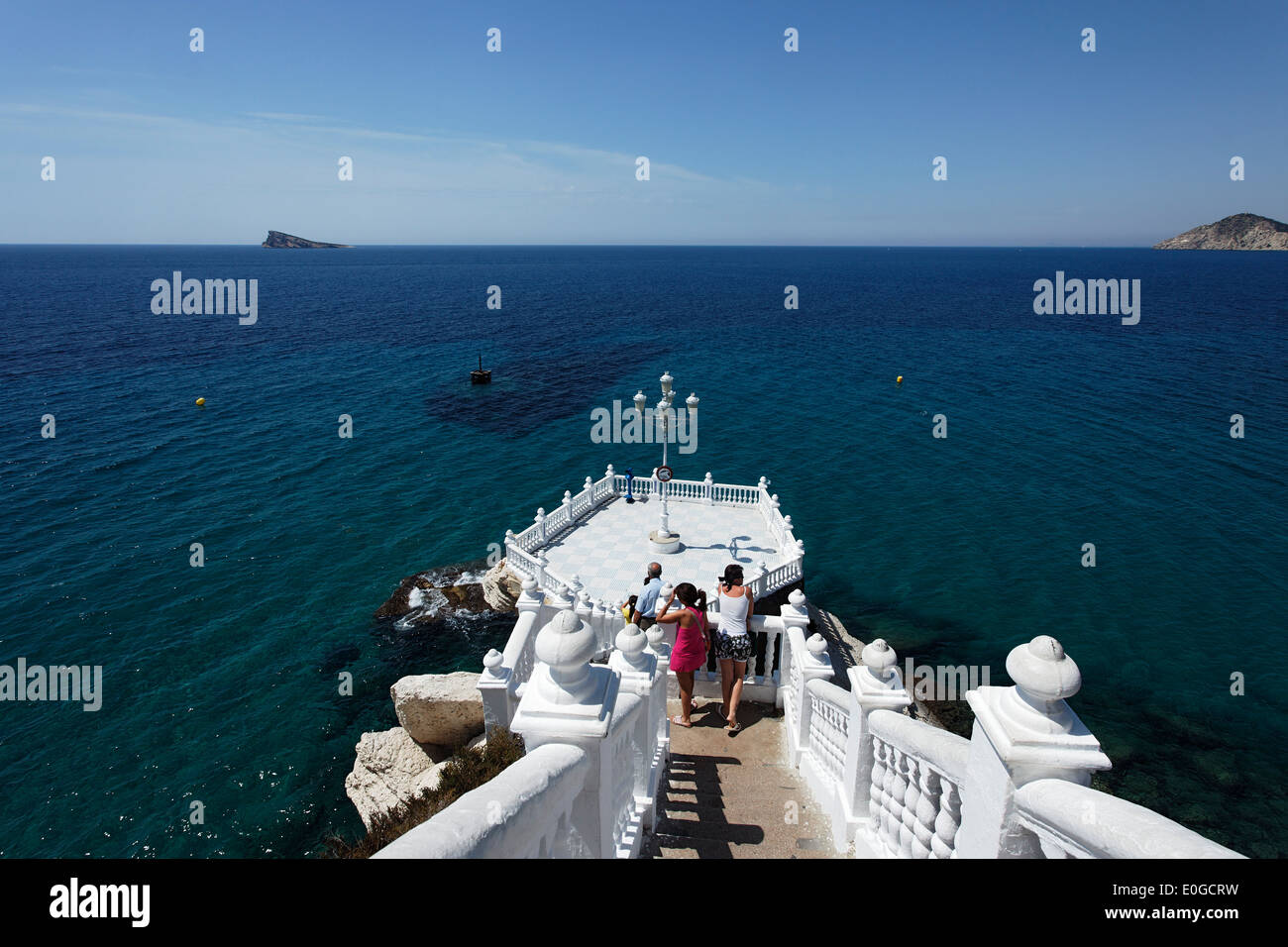 Balcon del Mediterraneo, Costa Blanca, Benidorm, PROVINCIA Alicante, Spagna Foto Stock