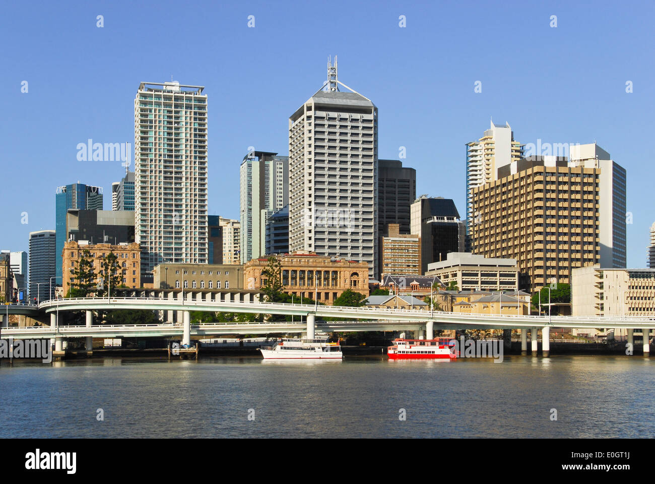 Brisbane Central Business District Foto Stock