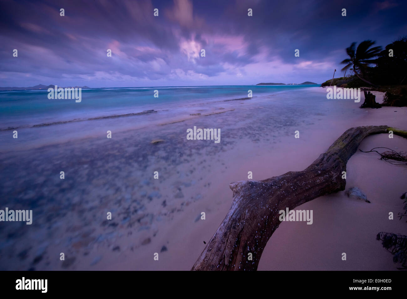 Sogno caraibico beach, Mayreau, Grenadine, isole Windward, Piccole Antille, dei Caraibi Foto Stock