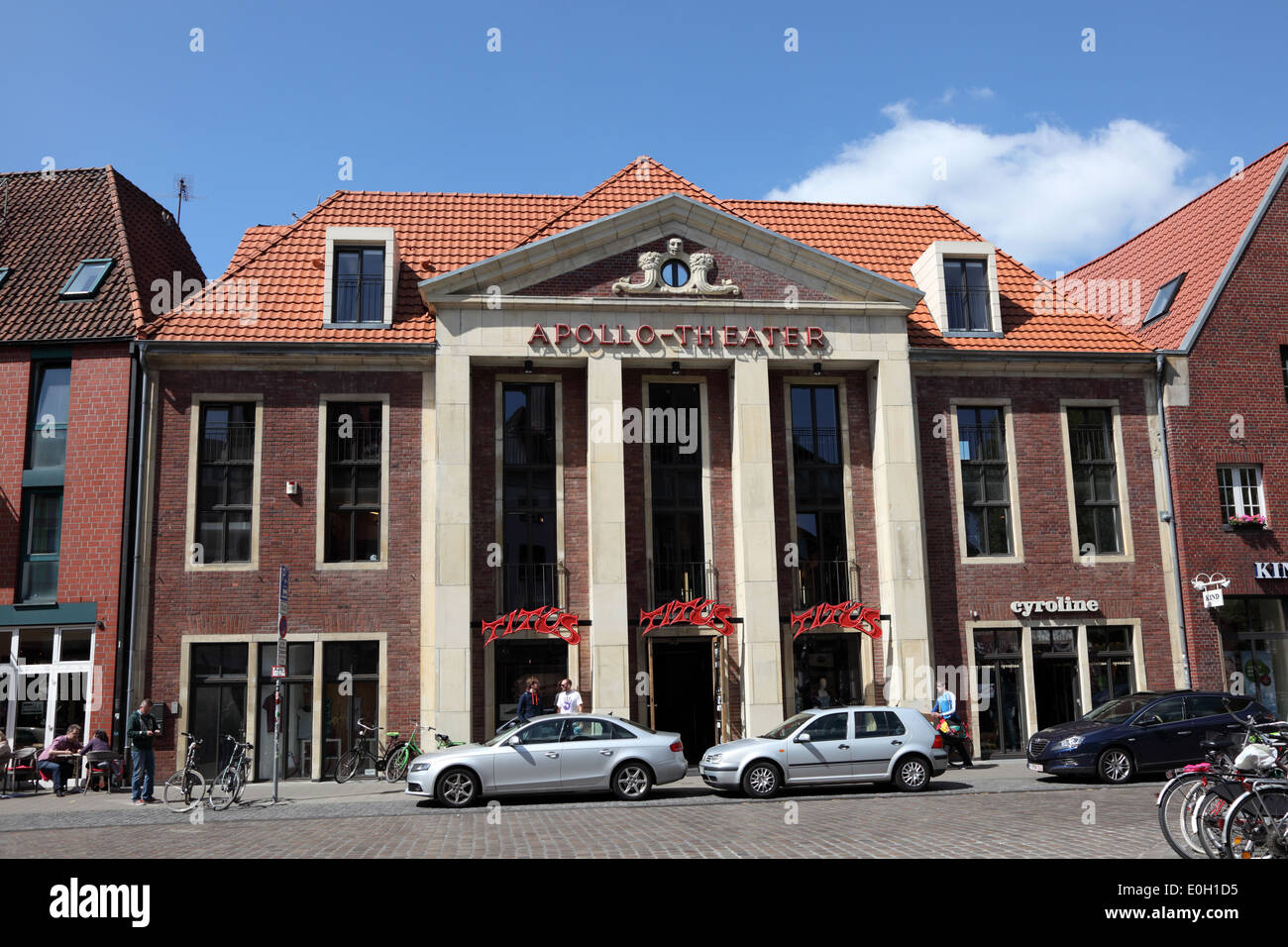 Teatro Apollo di Munster, Renania settentrionale-Vestfalia, Germania Foto Stock