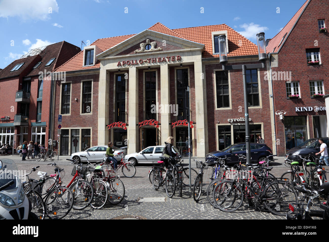 Teatro Apollo di Munster, Renania settentrionale-Vestfalia, Germania Foto Stock