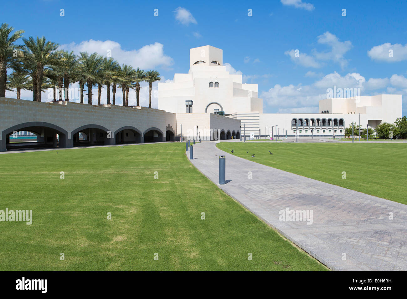 Il Museo di Arte Islamica, Doha, Qatar, Penisola arabica Foto Stock