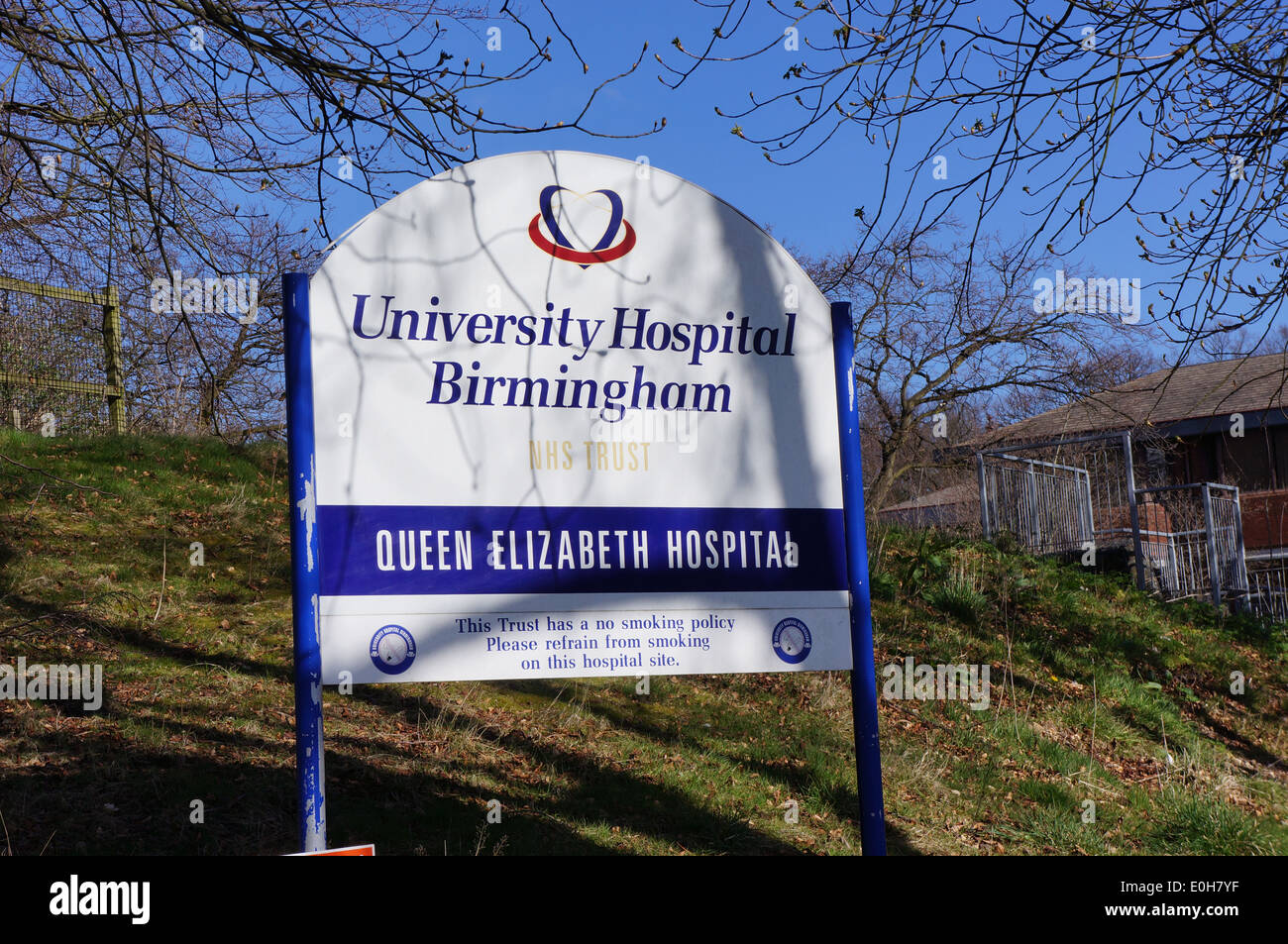 Queen Elizabeth Hospital, Birmingham, università ospedale di Birmingham Birmingham NHS Trust Foto Stock