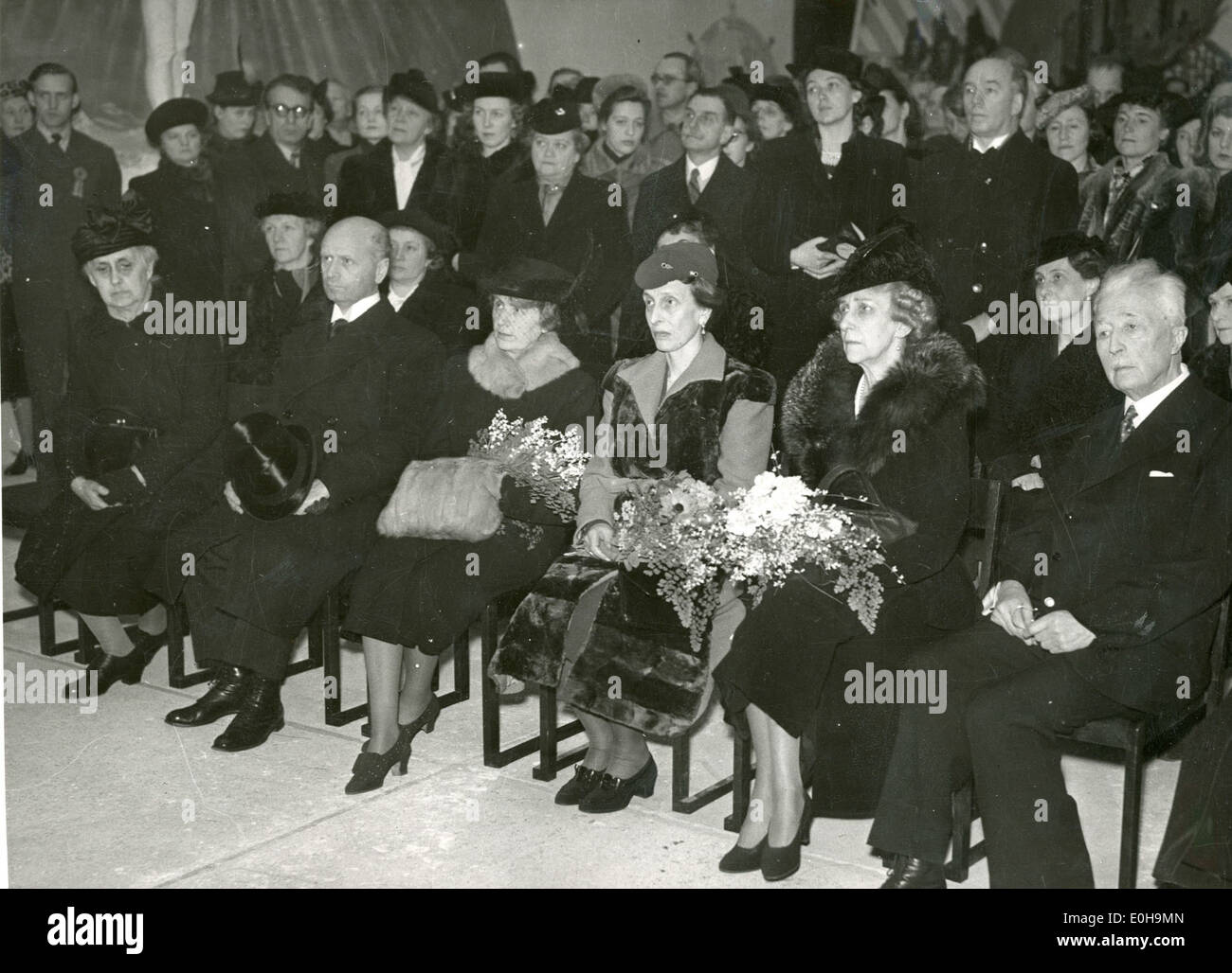 Questa immagine mostra una mostra culturale della seconda guerra mondiale, che illustra come i norvegesi in Svezia si siano impegnati con la cultura del tempo di guerra durante il conflitto. Foto Stock