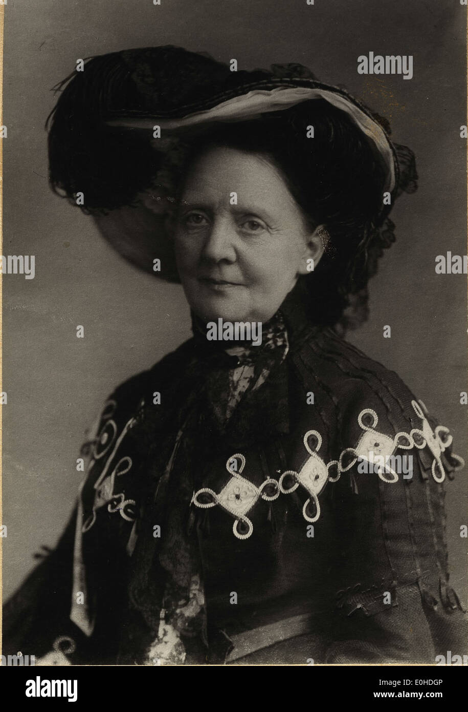 Portrett Fredrikke av Marie Qvam 1896 Foto Stock