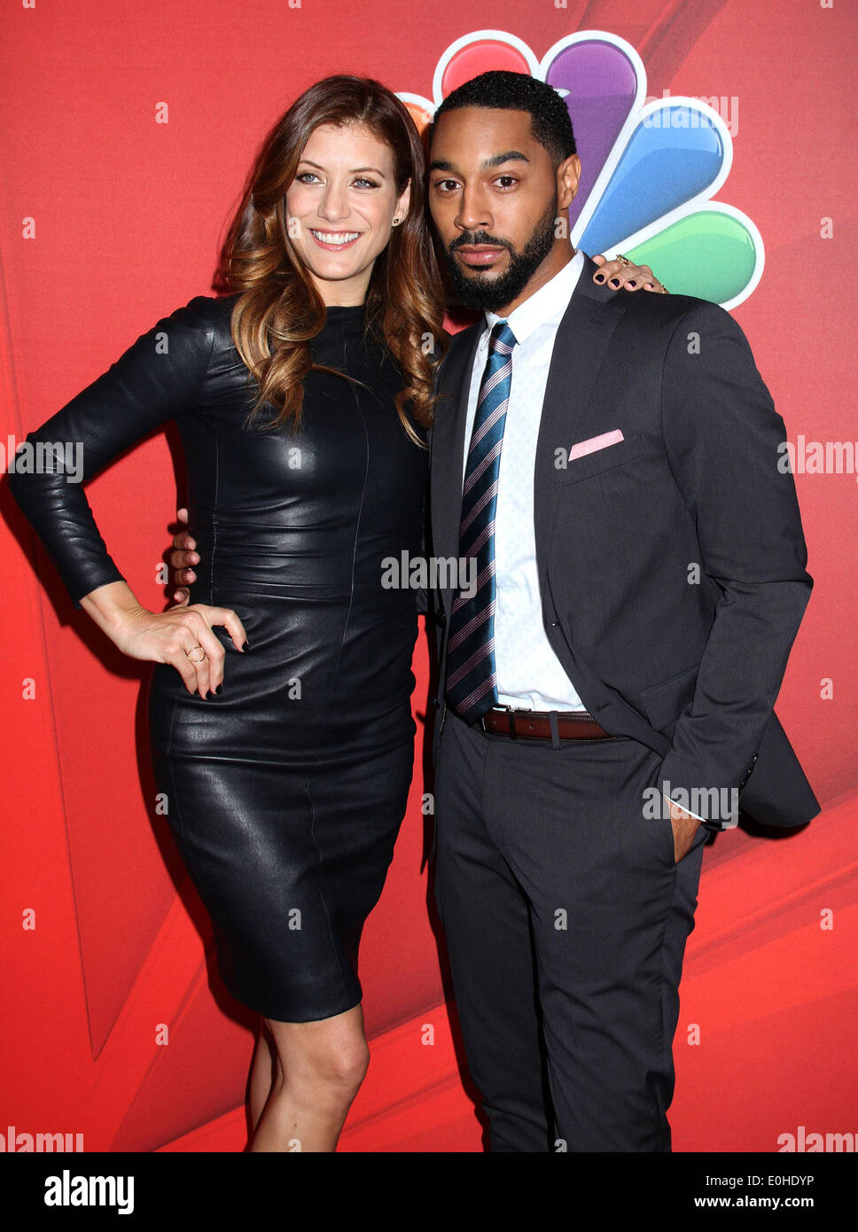 11 maggio 2014 - New York New York, Stati Uniti - Attori KATE WALSH e campana di tono di frequentare il 2014 Upfront NBC presentazione tenutasi presso il Jacob Javits Center. (Credito Immagine: © Nancy Kaszerman/ZUMAPRESS.com) Foto Stock
